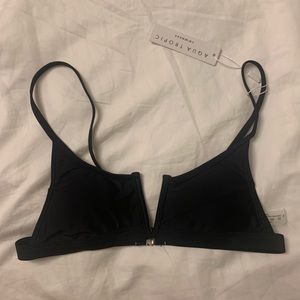 aqua tropic black bikini